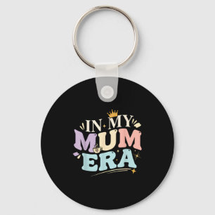 Funny In My Blue Mum Era Cool Mom Mother's Day Keychain