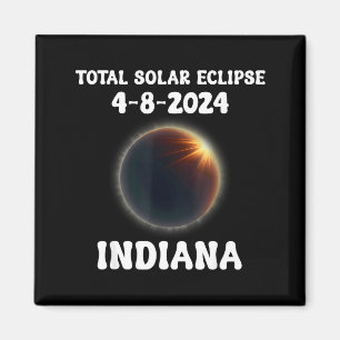 Funny In Total Solar Eclipse Twice Lifetime Magnet