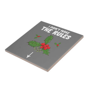 Funny Inappropriate Christmas Adult I Didnt Make Tile
