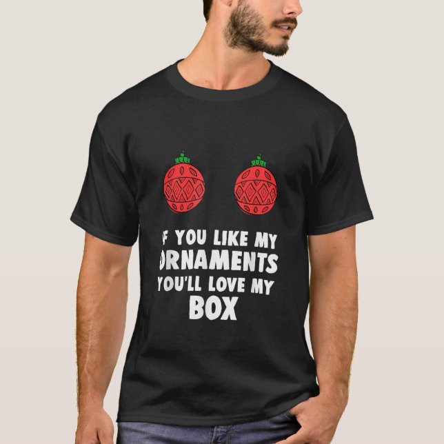 Funny Inappropriate Christmas  Gag Xmas Gift For H T-Shirt (Front)