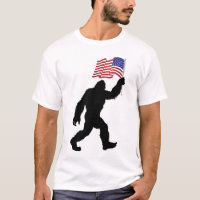 FUNNY Independence Day BIGFOOT 4th of July