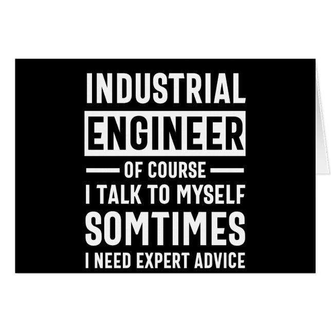 Funny Industrial  Engineer Gift (Front Horizontal)