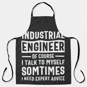 Funny Industrial  Engineer Gift Apron