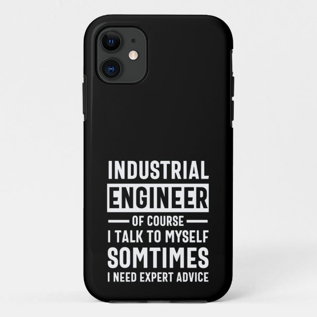 Funny Industrial  Engineer Gift Case-Mate iPhone Case (Back)