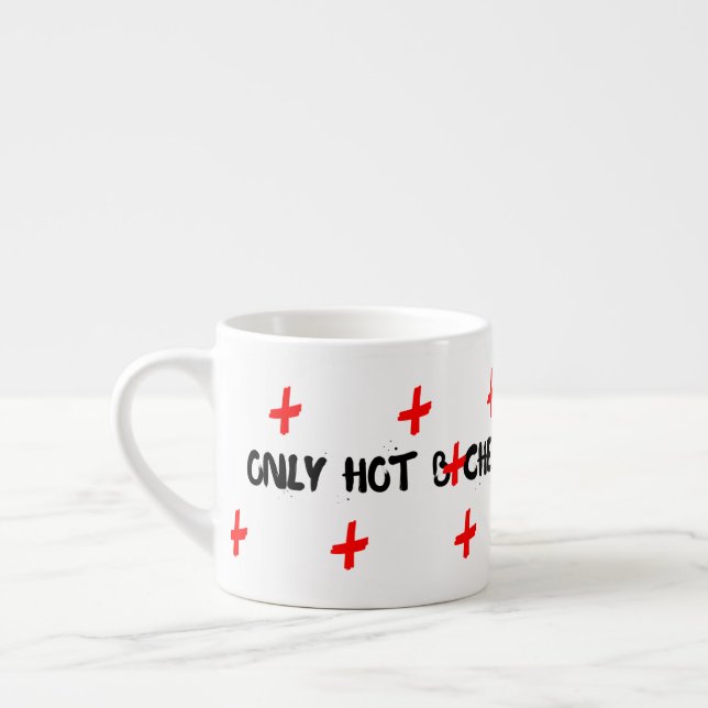Funny Influencer Quote For Home Decor Espresso Cup (Left)
