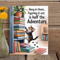 Funny Inspirational Hang In There Cat