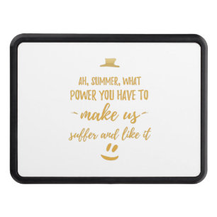 Funny inspirational motivational cool cute awesome trailer hitch cover