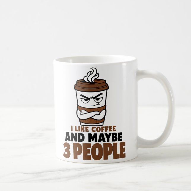 Funny Introvert Coffee Mug Anti Social Gift (Right)