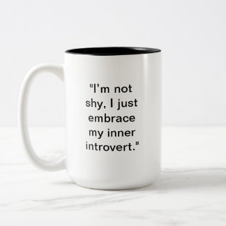 Funny Introvert Mug | Custom Name Gift