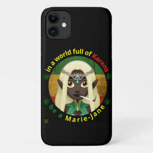 funny iPhone 11 phone case  "BE A MARIE-JANE"