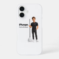 Funny iPlunger Tech Parody Meme Design