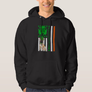 Funny Irish American Flag French Bulldog St Patric Hoodie