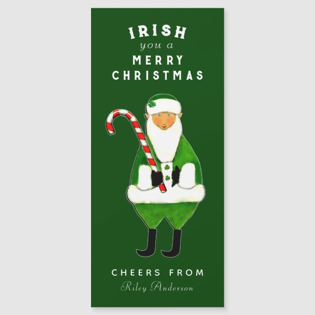 Funny Irish Christmas Holiday Cards (Front)