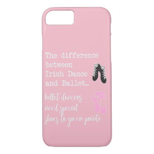 Funny Irish Dance v Ballet Gift Design for Girls Case-Mate iPhone Case