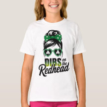 Funny Irish  girl St Patricks Day Shamrock 