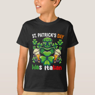 Funny Irish Italian St Patricks Day Women Men Appa T-Shirt
