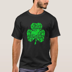 Funny Irish Pug Dog Shamrock St Patrick S Day T-Shirt