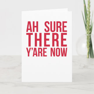 Funny Irish Saying Card