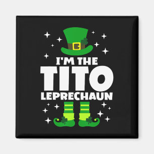 Funny Irish Tito Leprechaun Happy St Patricks Day Magnet