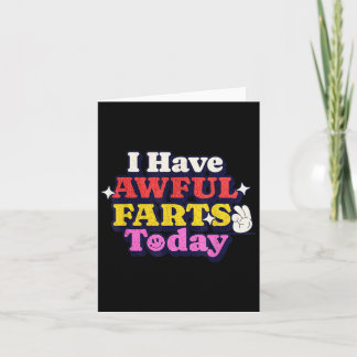 Funny Ironic Sarcastic Sayings Cynical Unique Tees Card