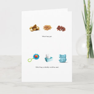 Funny Irreverent Magi Gifts Card