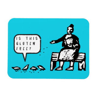 Funny Is This Gluten Free Magnet