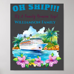 Funny Island Cruise Ship Family Reunion  Poster