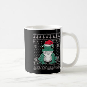 Funny Ison Dart Frog Ugly Christmas Sweater Santa Coffee Mug