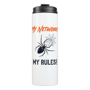 Funny IT Network Admin Humour Gift Thermal Tumbler