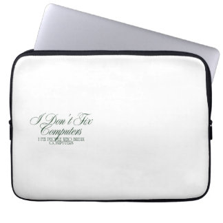 Funny IT Support Shirt Laptop Sleeve