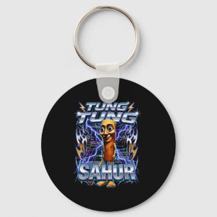 Funny Italian Brainrot Tung Tung Tung Sahur Keychain