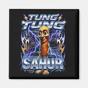 Funny Italian Brainrot Tung Tung Tung Sahur  Magnet