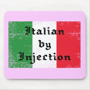 Funny Italian by Injection Mousepad