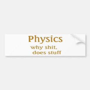 Funny items bumper sticker