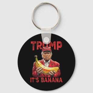 Funny It's Banana For Scales Trump Keychain