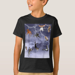 Funny Its Raining Cats And Dogs T-Shirt