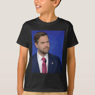 Funny J.d Vance Meme Vice President Debate Face  T-Shirt