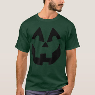 Funny Jack o Lantern Face T-Shirt