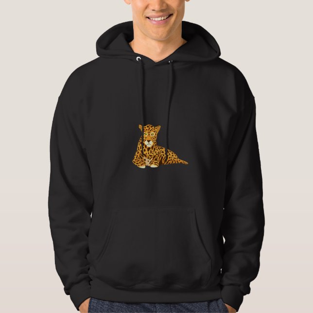 Funny Jaguar Painting Pullover (Front)