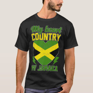 Funny Jamaica Flag Palm Summer Vacation ecchi T-Shirt