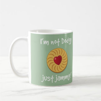 Funny Jammy Dodger Biscuit Mug