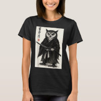 Funny japanese anime manga style samurai warrior