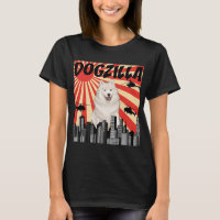 Funny Japanese Dogzilla Samoyed 13