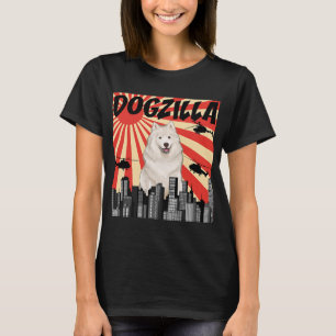 Funny Japanese Dogzilla Samoyed 13 T-Shirt