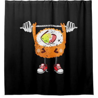 Funny Japanese Food Gym Weightlifting Gift T-Shirt