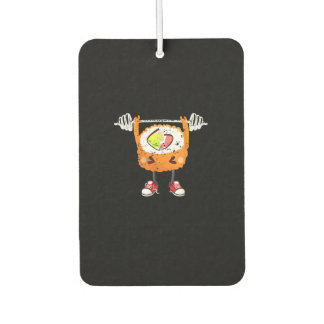 Funny Japanese Food Gym Weightlifting Gift T-Shirt Air Freshener