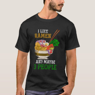 Funny Japanese Noodle Kawaii Anime Ramen T-Shirt