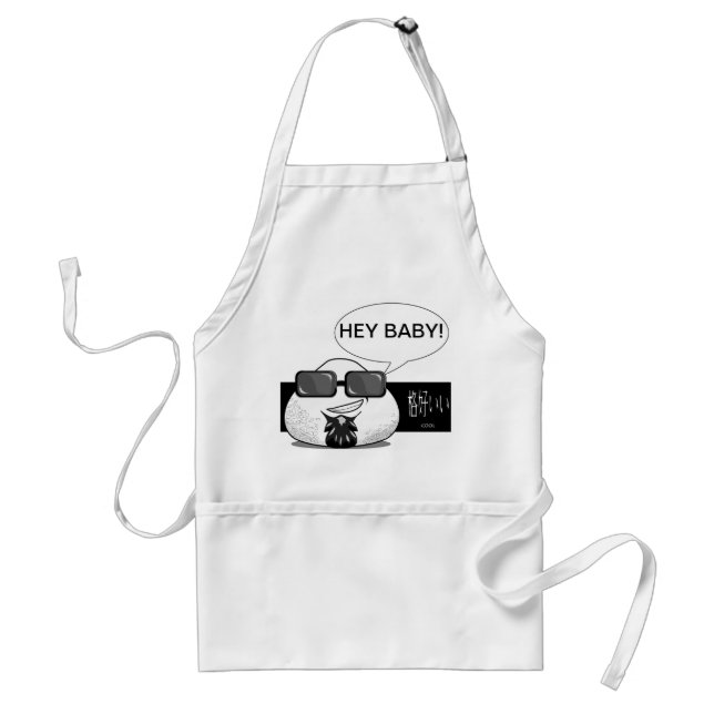Funny Japanese Riceball Standard Apron (Front)