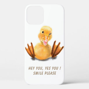 Funny Jaune coque iphone Canard - Custoizable