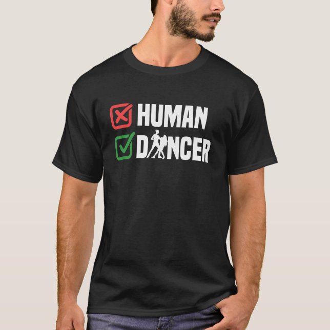 Funny Jazz Dance Dance T-Shirt (Front)